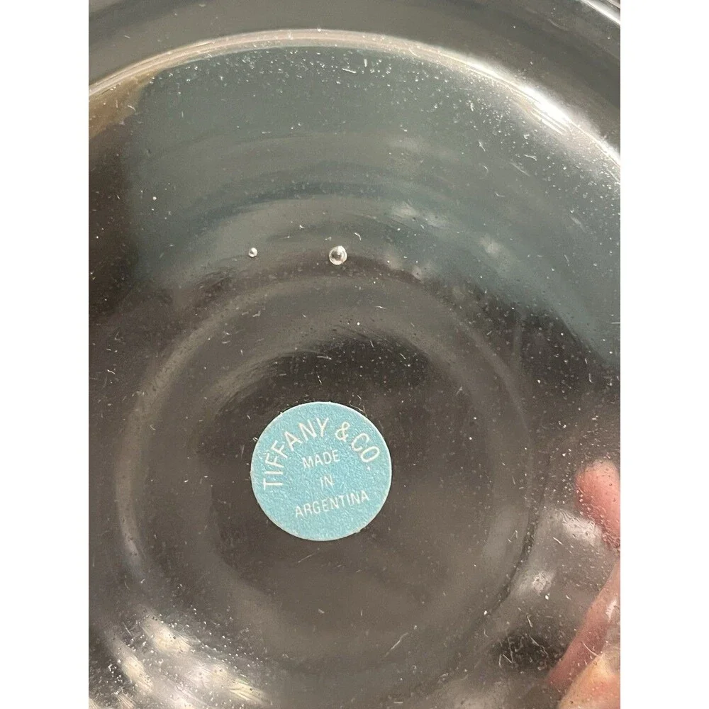 Tiffany & Co Crystal Tumble Up Bedside Water Carafe